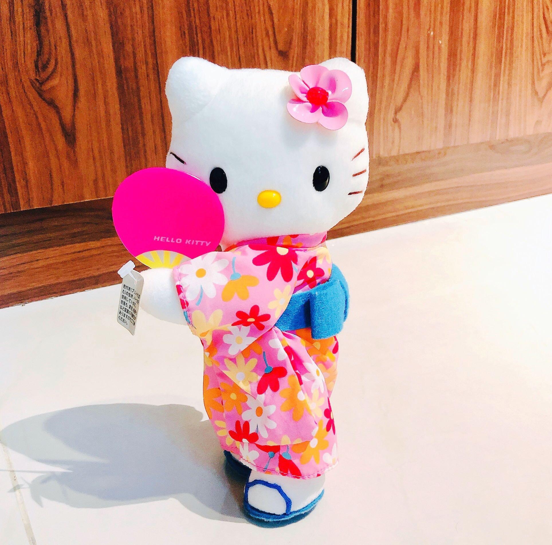 Hello kitty kimono plush clearance