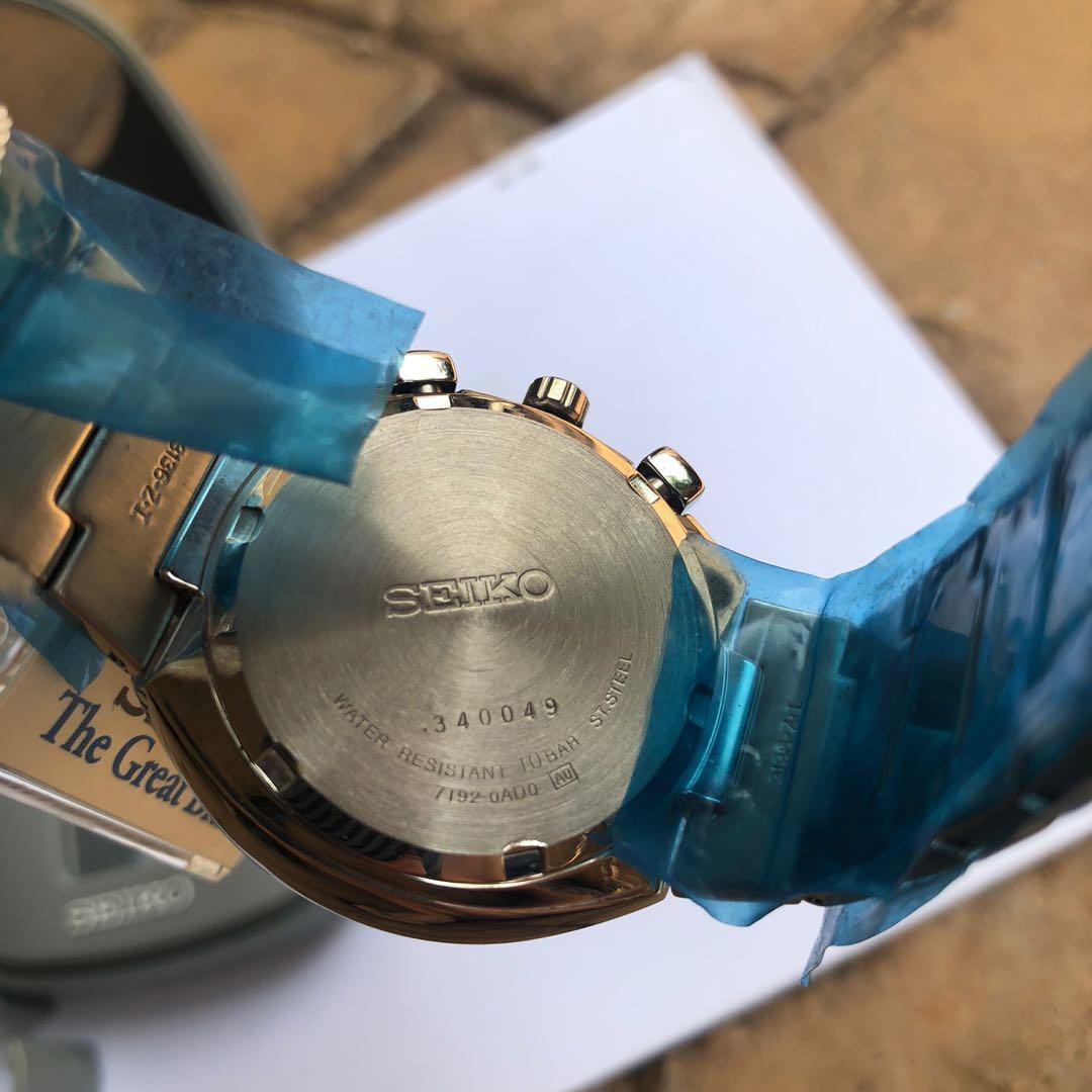 Seiko The Great Blue chronograph Men s Fashion Watches