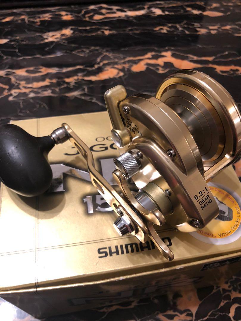 Shimano Ocea Jigger NR1500 - right hand fishing reel, Sports Equipment,  Fishing on Carousell