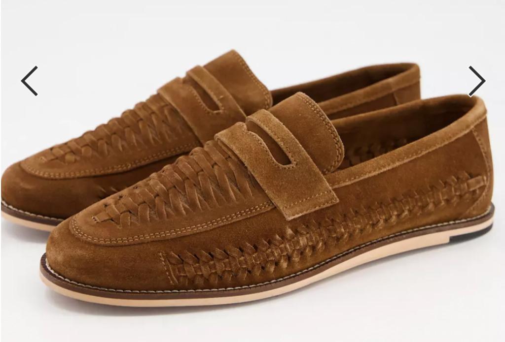 Silver street woven loafers on sale