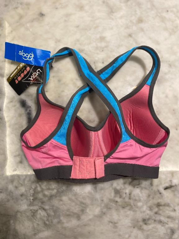 TRIUMPH- SLOGGI Padded Sports Bra (Tencel Material) sizes : 70C. 100%  Original & Brand New (FREE DELIVERY), Women's Fashion, New Undergarments &  Loungewear on Carousell