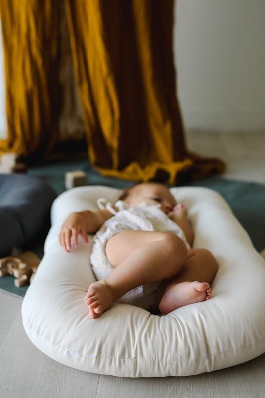 Snuggle me organic linen sales