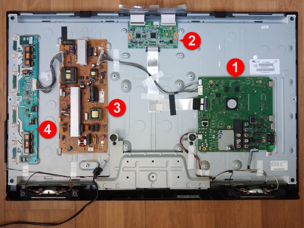 Sony 32" BRAVIA TV KDL32CX520 Full Set Dismantled Parts (Used Items