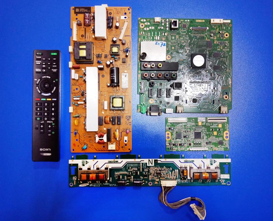 Sony 32" BRAVIA TV KDL32CX520 Full Set Dismantled Parts (Used Items), TV & Home Appliances, TV