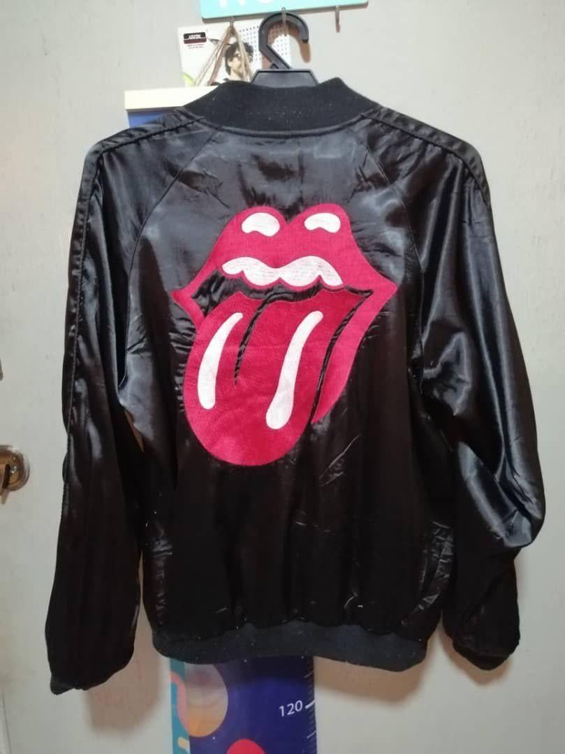 Sukajan Rolling stones reverseble, Men's Fashion, Coats, Jackets