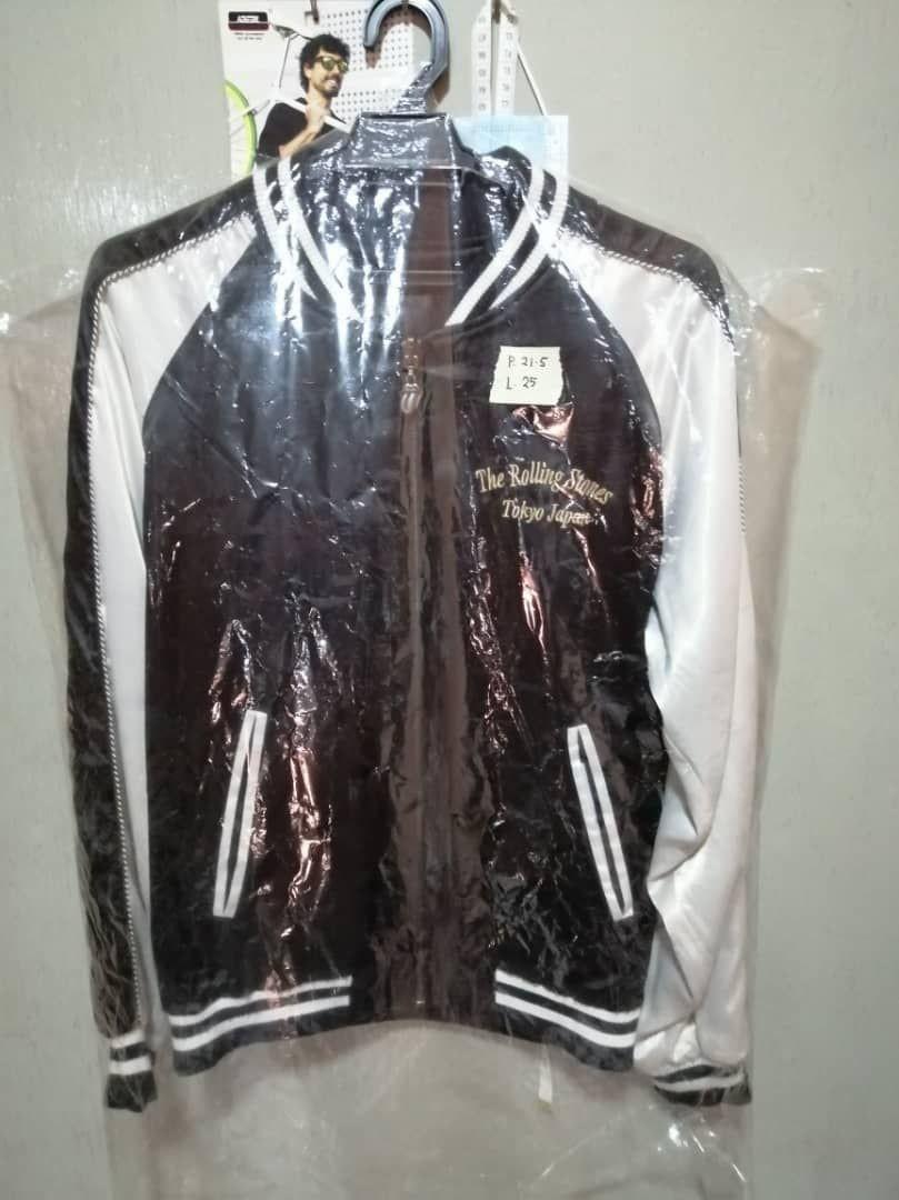Sukajan Rolling stones reverseble, Men's Fashion, Coats, Jackets