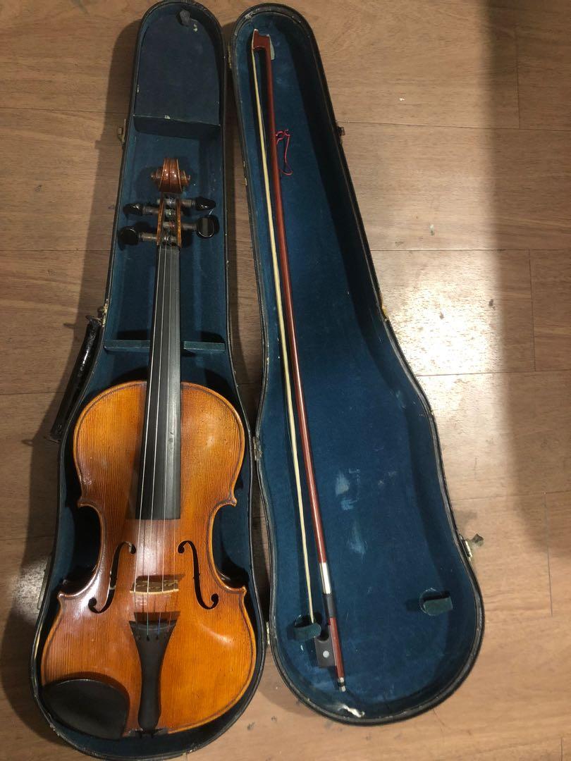 Suzuki Violin with Case Hobbies Toys Music Media Musical