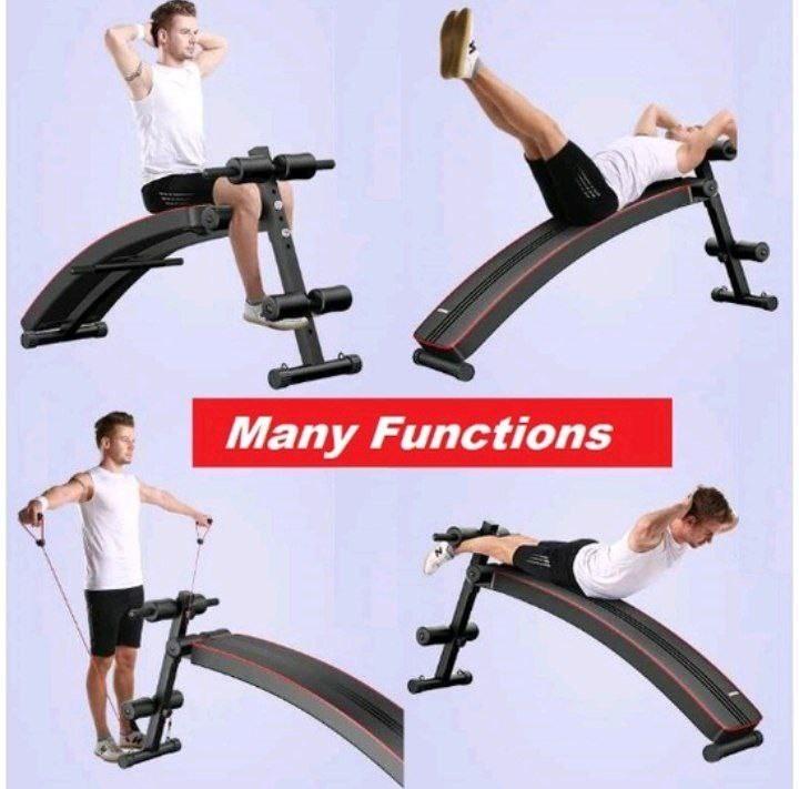SXC Ab Sit Up Bench Home Gym Fitness Equipment Bench Press Kerusi