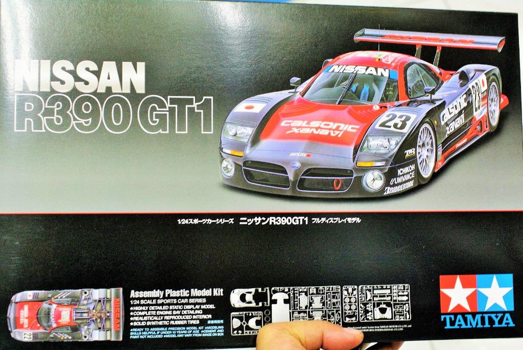 Kit De Modèle Réduit Tamiya 1/24 - Nissan R390 GT1 - Réf. 24192 - Neuf Sous Blister