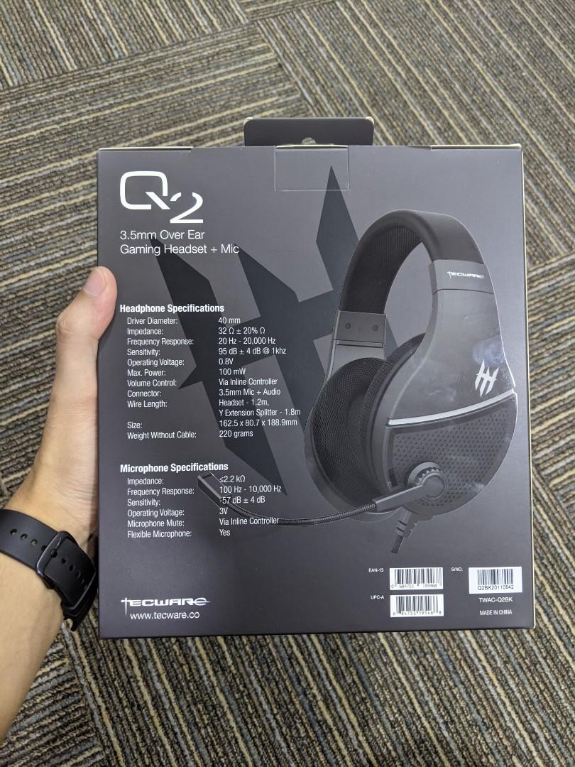 Tecware Q2 Gaming Headset with Mic Computers Tech Parts