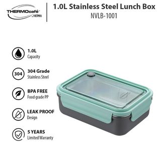 1.8/2.2L Thermos Lunch Box for Hot Food Stainless Steel Insulated