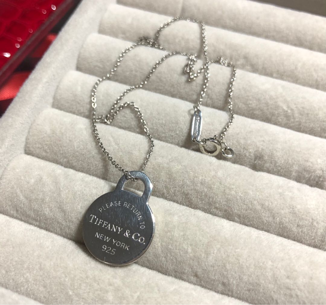 Tiffany & Co. Return to Tiffany Heart Tag Necklace – Chicago Pawners &  Jewelers