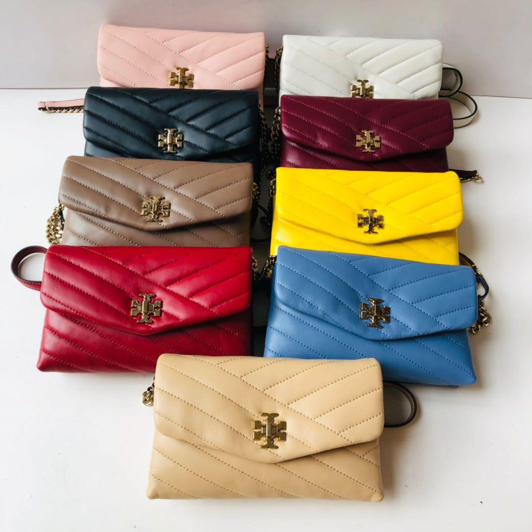 Tory Burch Kira Chevron Convertible Shoulder Bag Crossbody, Women's  Fashion, Bags & Wallets, Cross-body Bags on Carousell