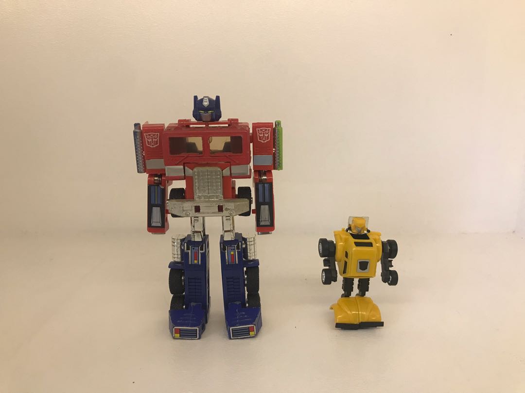 Transformers G1 Reissue Bumblebee Optimus Prime Hobbies Toys