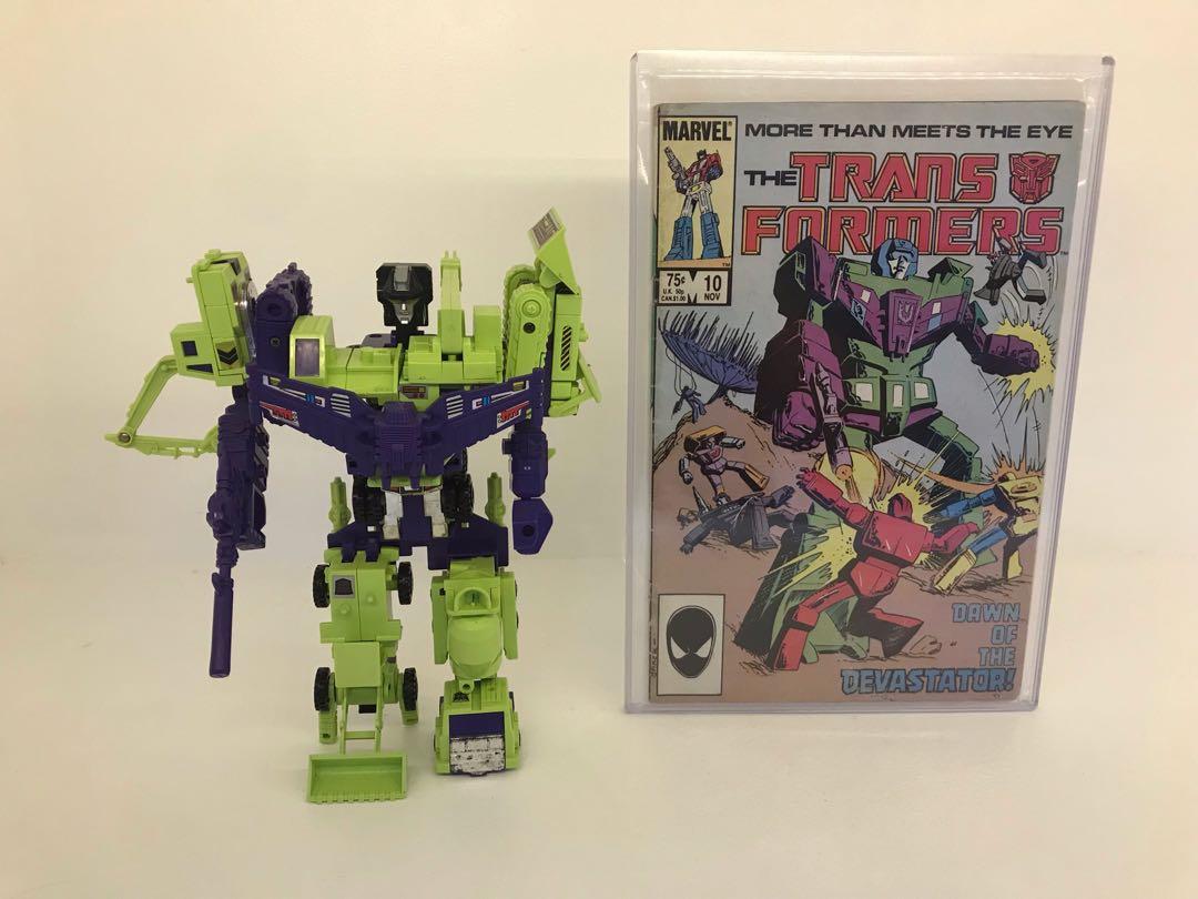 Transformers vintage outlet g1 devastator