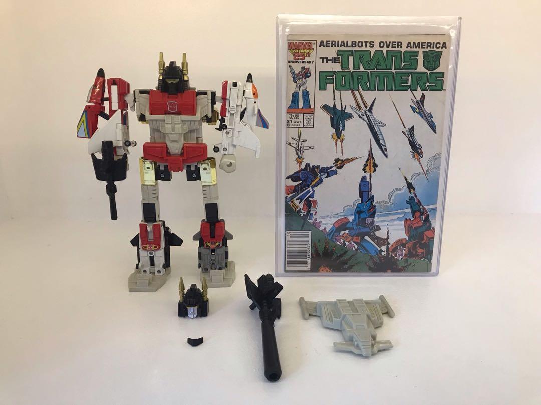 HASBRO Transformers G1 SUPERION Aerialbots 100% COMPLETION Toy Gift 