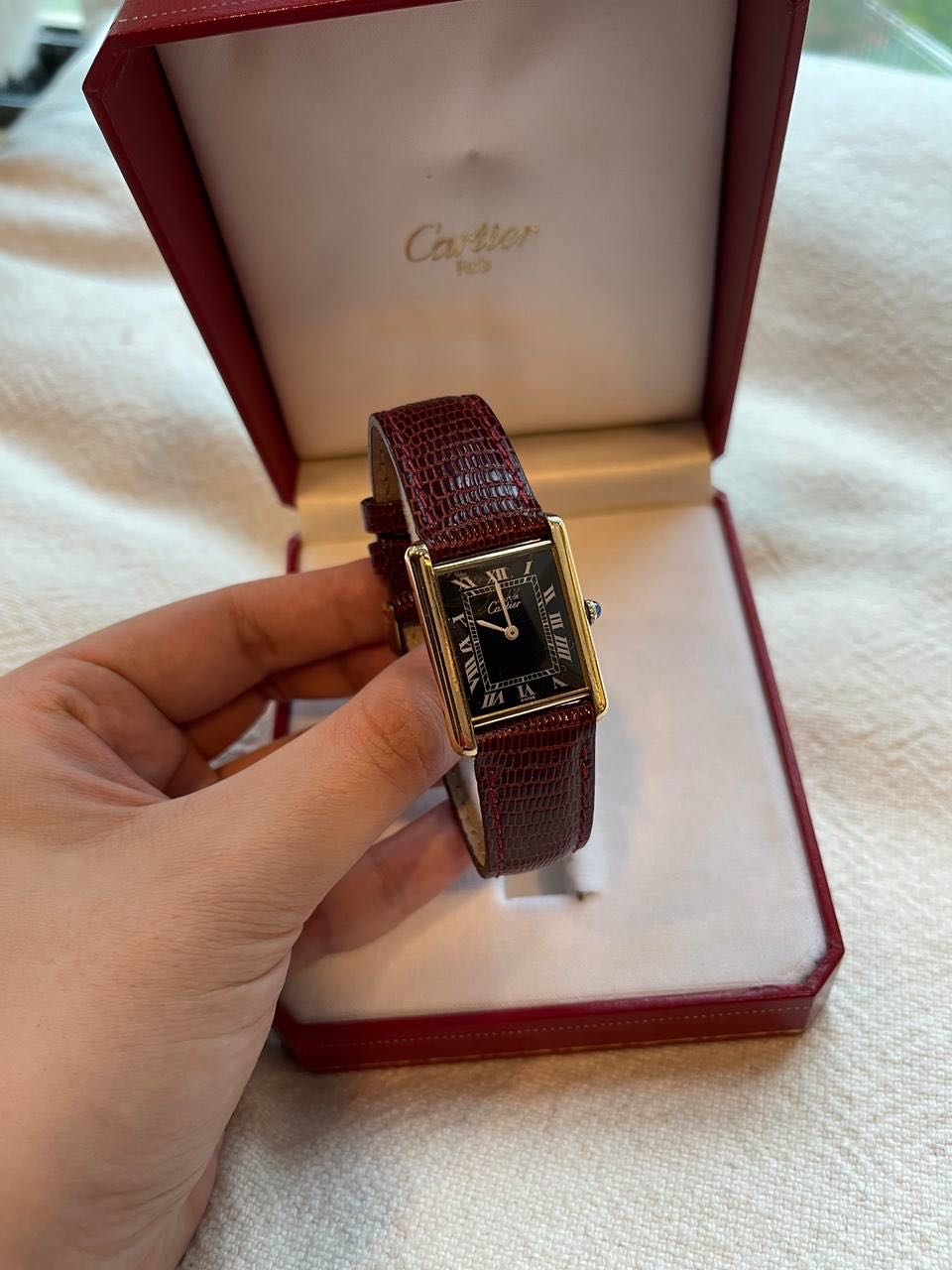 Cartier watch must de online