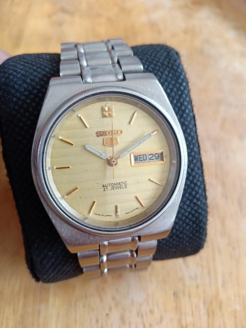 Vintage seiko automatic, Men's Fashion, Watches & Accessories, Watches on  Carousell