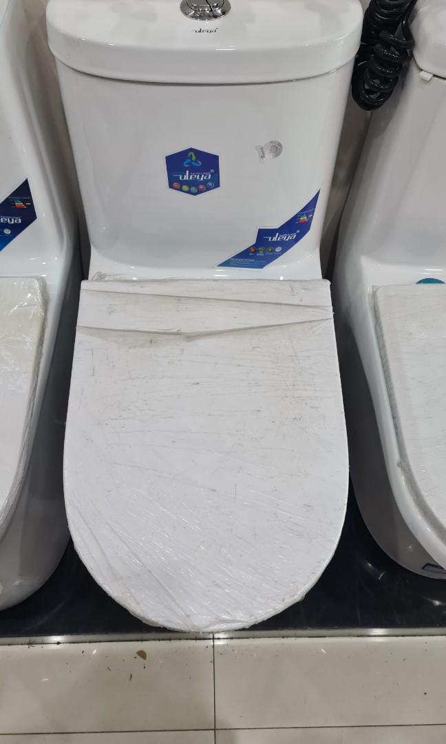 Water closet toilet bowl Dual flush brand uleya, Furniture & Home Living, Bathroom & Kitchen