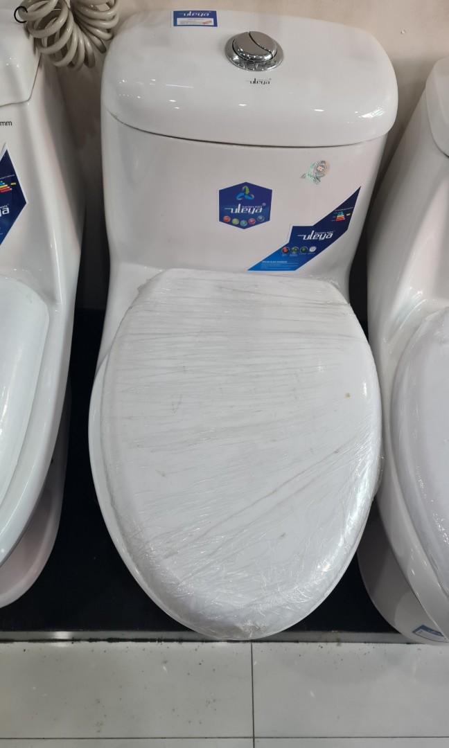 Water closet toilet bowl Dual flush brand uleya, Furniture & Home Living, Bathroom & Kitchen