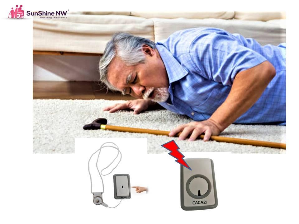 Wireless SOS Call Bell For Elderly To Call for Help Assistance