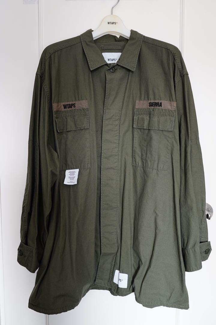 在庫処分セール WTAPS GUARDIAN GUARDIAN JACKET 骨头夹克外套 COTTON WTAPS WTAPS 01 JACKET  RIPSTOP メンズ