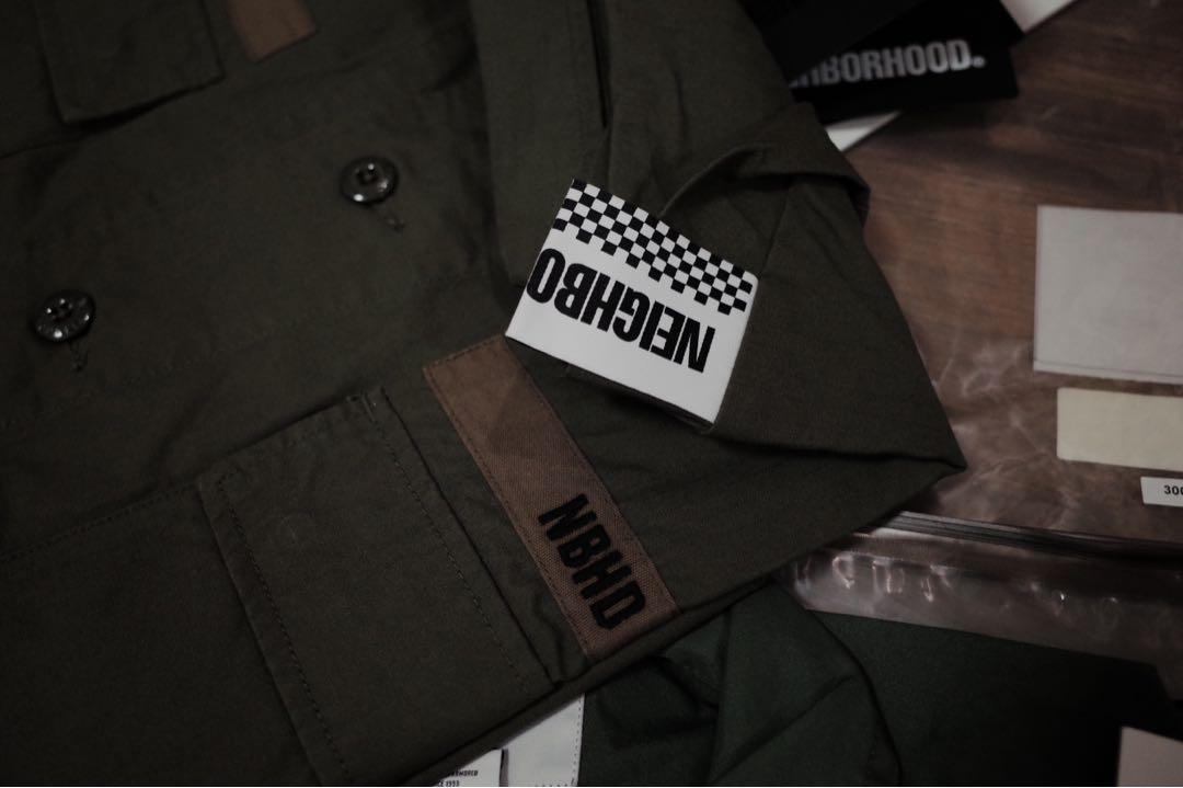 全新WTAPS JUNGLE SHIRT 四袋 NEIGHBOURHOOD （分類：外套及戶外衣服）位於 Hong Kong。 由 misterorder 提交（商品編號 1116637257，圖片 2）。簡介： 1. WTAPS 19 SS OD SIZE 3 $4500 2. WTAPS 19 SS NAVY SIZE 2 (SOLD) 3. WTAPS 19AW WOODLAND SIZE 3 $（SOLD) 4. WTAPS X NEIGHBORHOOD OD SIZE 3 $6500 全部購自wtaps hk 全新連packing。
