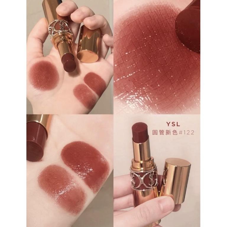 YSL Rouge Volupte Shine 122, Beauty u0026 Personal Care, Face, Makeup on  Carousell