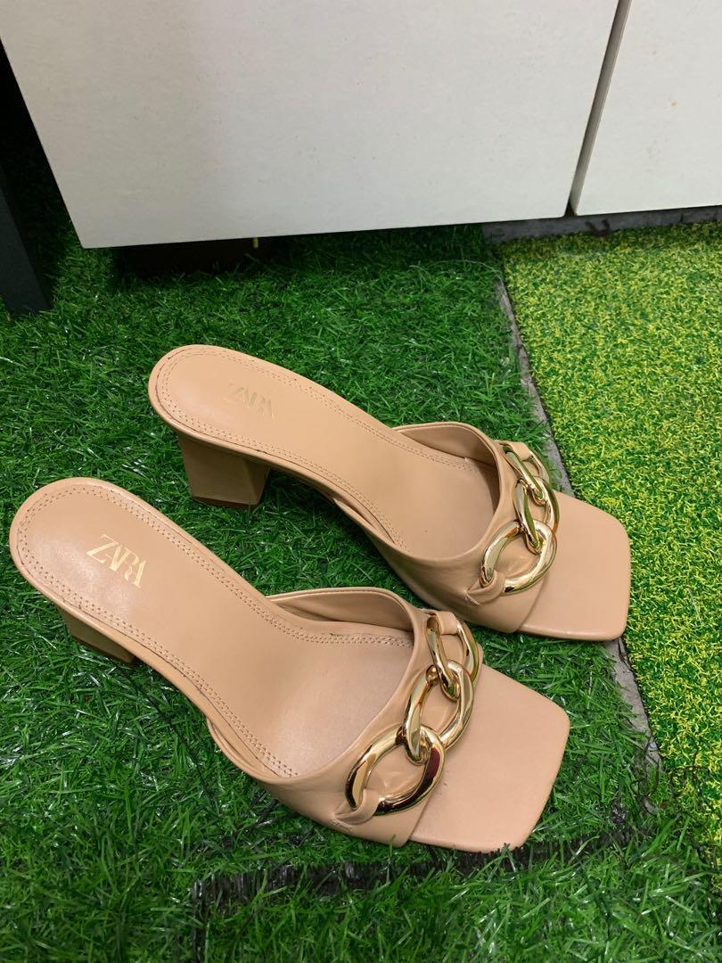 Block heel mules zara store