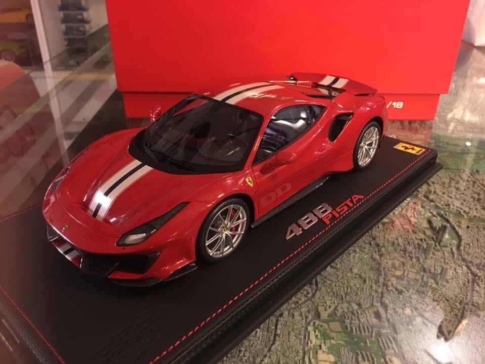 1/18 Ivy Ferrari Novitec F8 N-Largo Louis Vuitton LV Theme (Red) Resin Car  Model Limited 30 Pieces