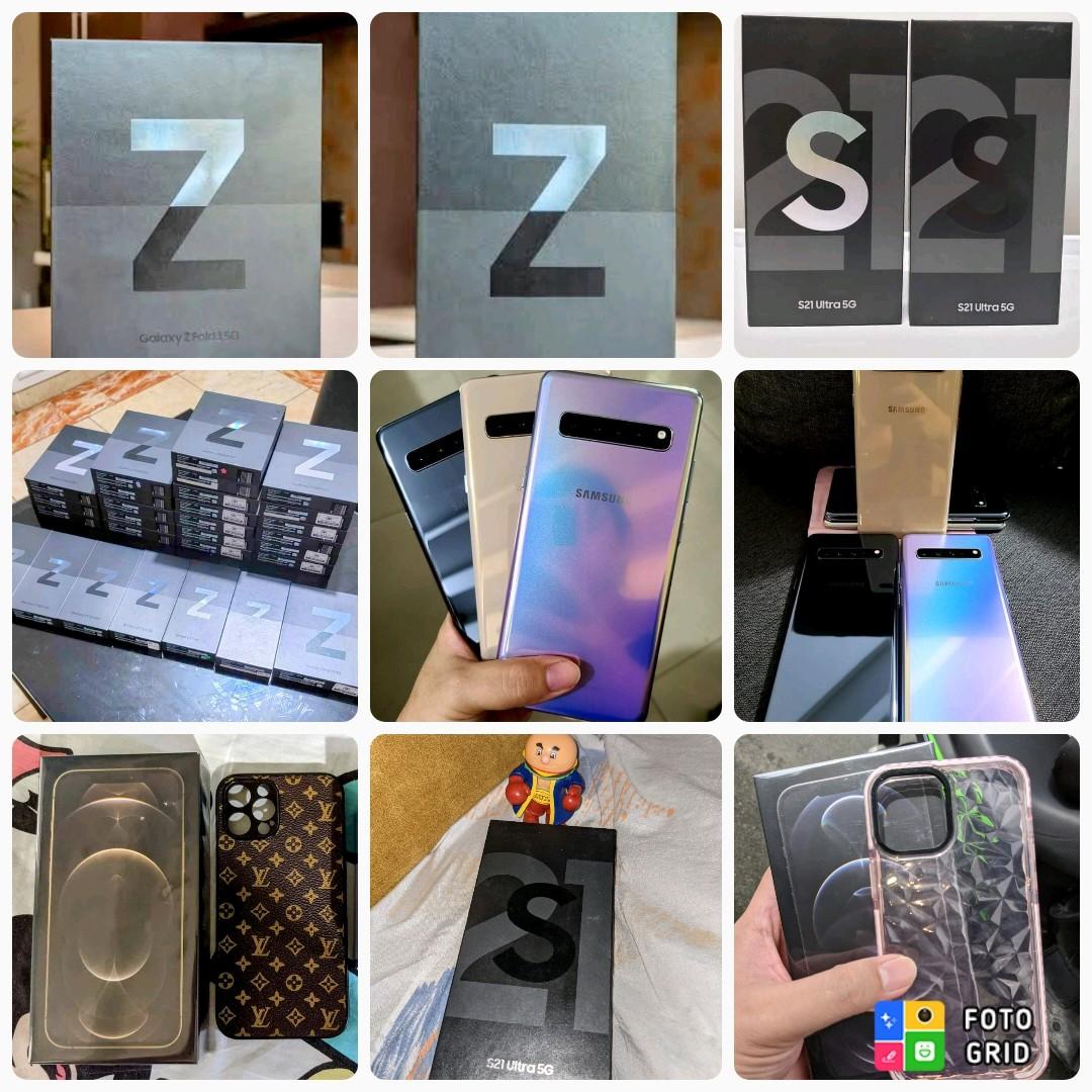 12 pro max (Category: iPhone 12 Series) located in Makati City. Submitted by nicejed02 (Listing ID 1111241222, Image 1). Description: FOR SALE GALAXY & IPHONE KOREAN VARIANT SINGLE SIM SAMSUNG: Z Fold3 5g 512gb -94,990 256gb - 87,500 Z Flip3 5g -256gb -57,500 S21 ultra 5g - 48k S10 5g - 16k IPHONE: 12promax 128gb - 57k 12promax 256gb - 61k 12promax 512gb - 68k DM ME FREE DELIVERY IN METROMANILA.