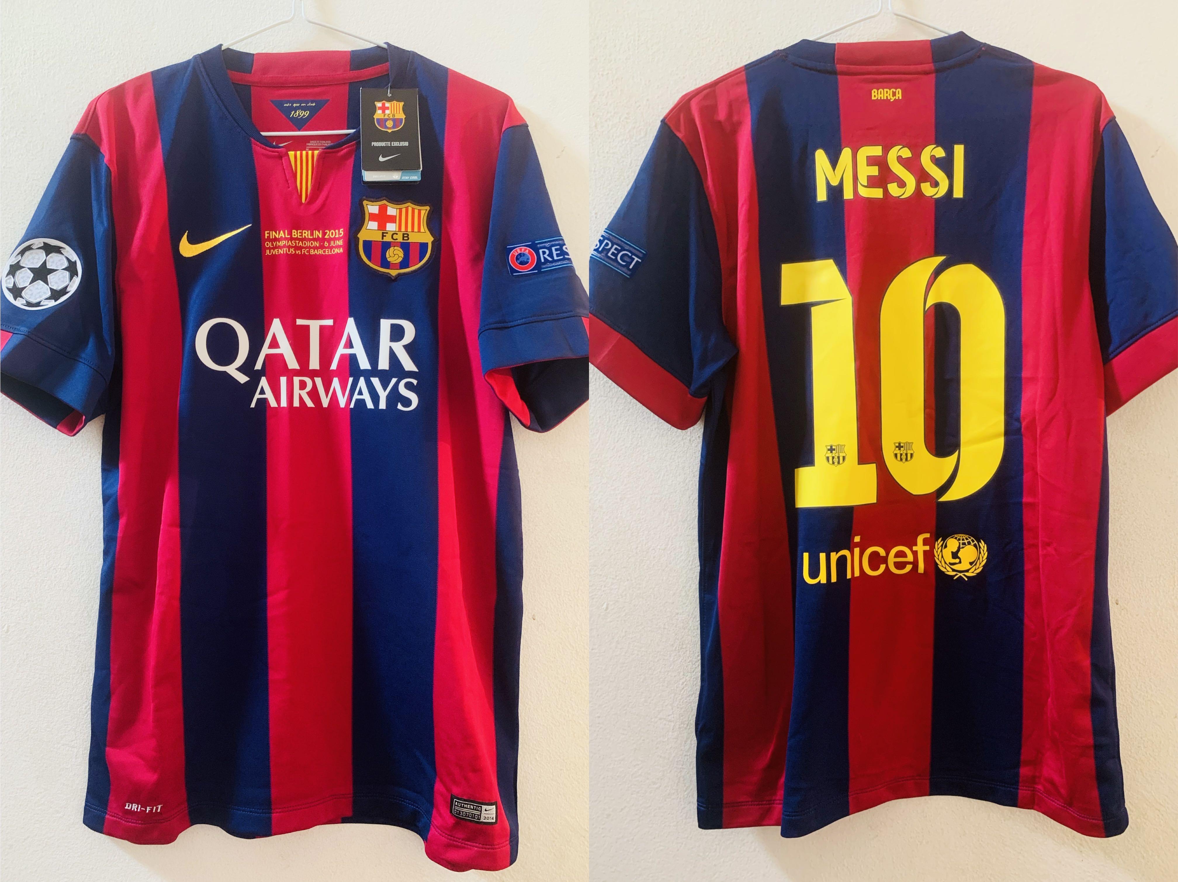 Messi 2015 Champions League Final Barcalona Jersey Munimoro gob pe