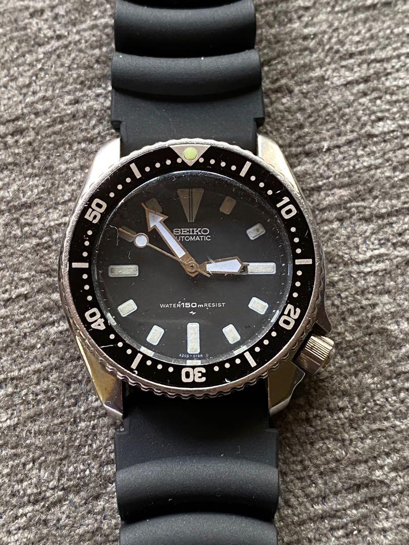 1980 Seiko 4205 Gents Diver 150m, Men's Fashion, Watches & Accessories,  Watches on Carousell