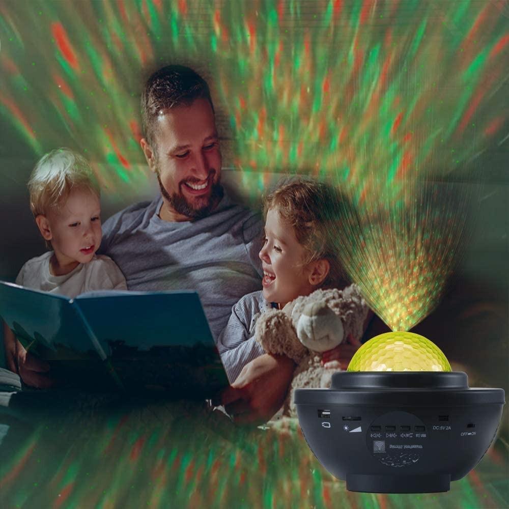 3619) Star Projector, POCOCO Galaxy Projector, Starry Night Light Ambiance  with Bluetooth Music Speaker, Ocean Wave Projector for Kids Bedroom, Party,  Game Room, Furniture & Home Living, Home Decor, Other Home Decor