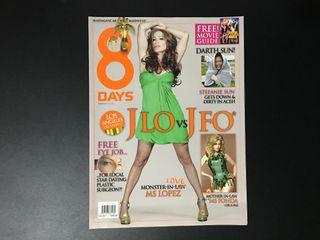 8 Days Magazine Jennifer Lopez May 26 2005 (OOP)
