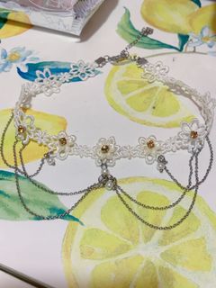 設計感 雛菊 閃石 choker64239925182467110