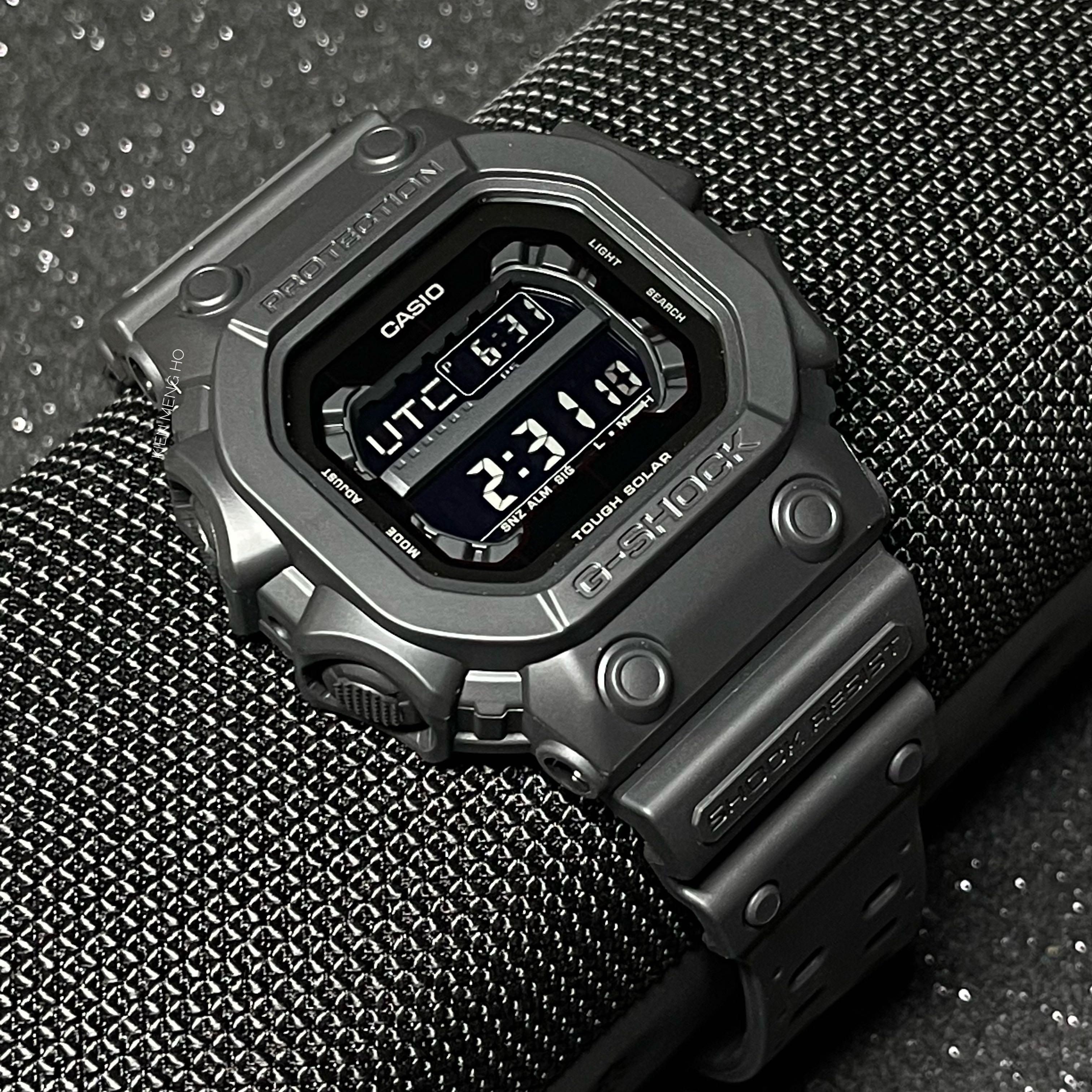 Casio g hotsell shock black out