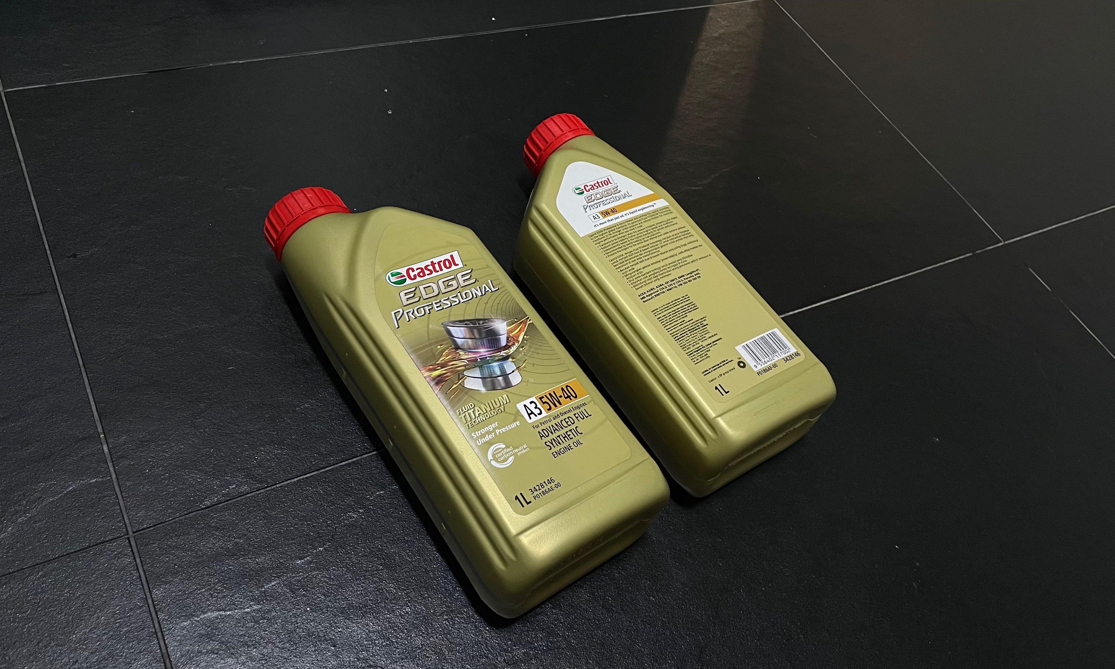 A3 CASTROL EDGE PROFESSIONAL FST ENGINE OIL 1L 5W40 5W-40 BATCH 2021 JUNE  MADE IN MALAYSIA , Car Accessories, Car Workshops & Services on Carousell