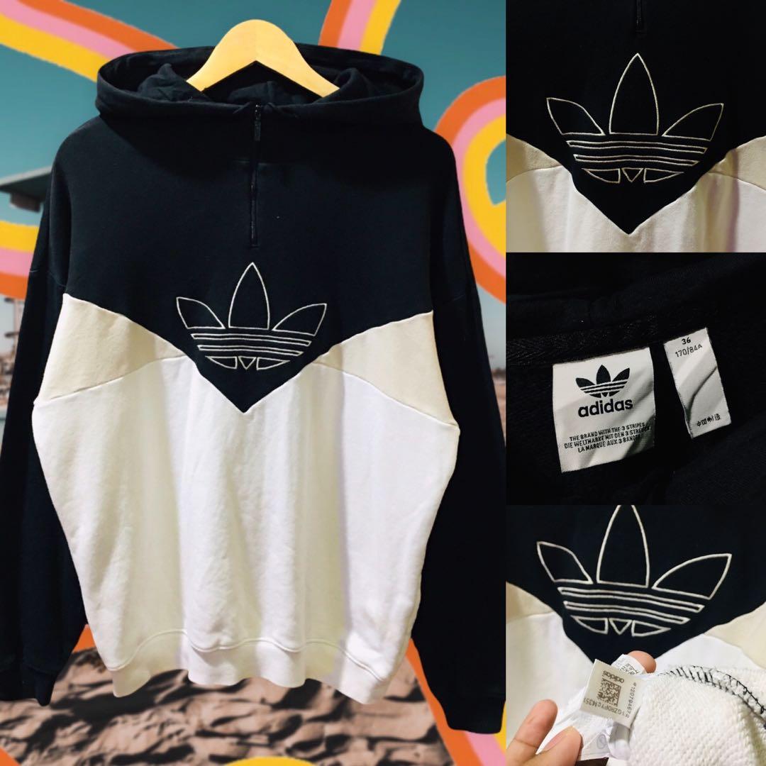 Adidas tri tone hoodie store