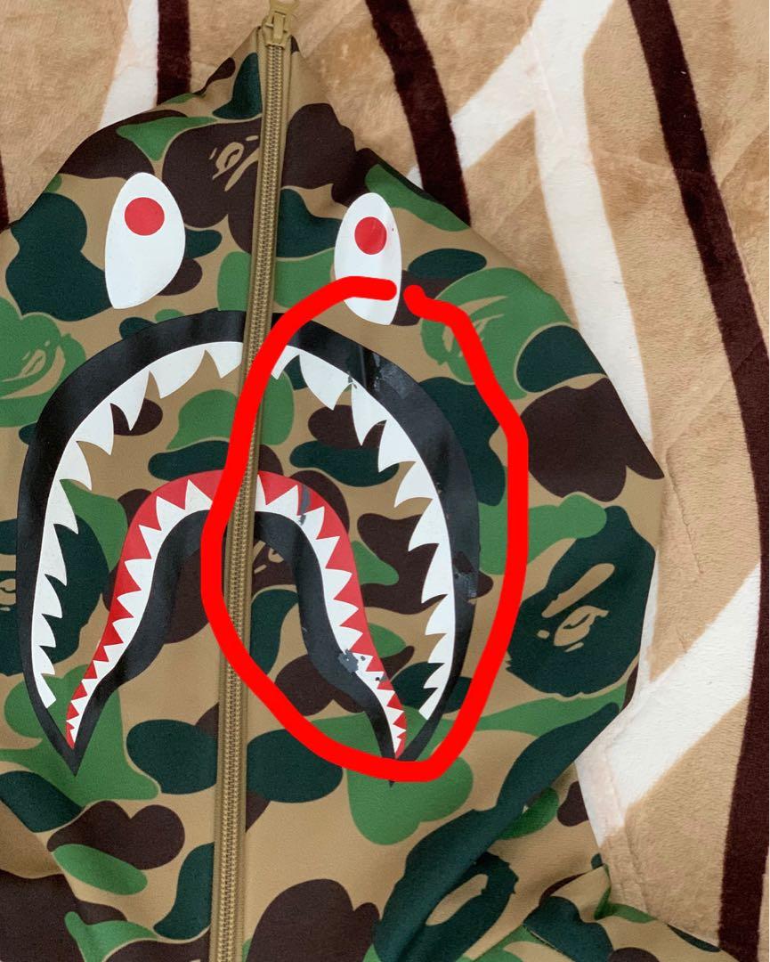 Adidas x BAPE Shark Hoodie Men s Fashion Tops Sets Hoodies on