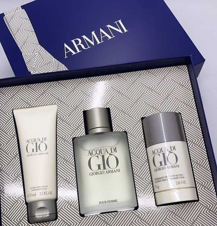 armani gio gift set