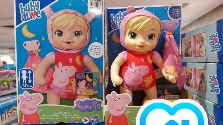 Peppa pig baby doll deals