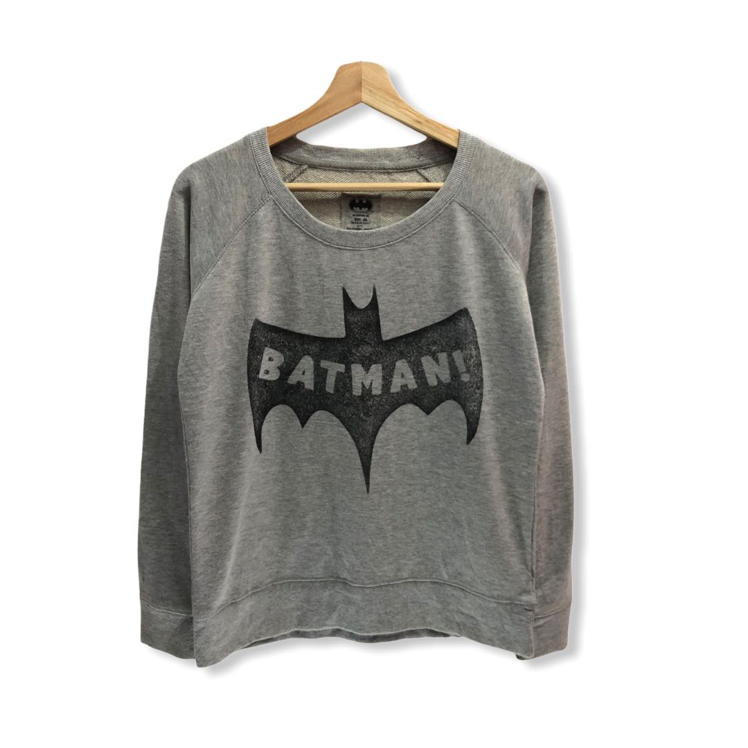 Batman Sweatshirt Women Size, Women's Fashion, Tops, Other Tops on Carousell