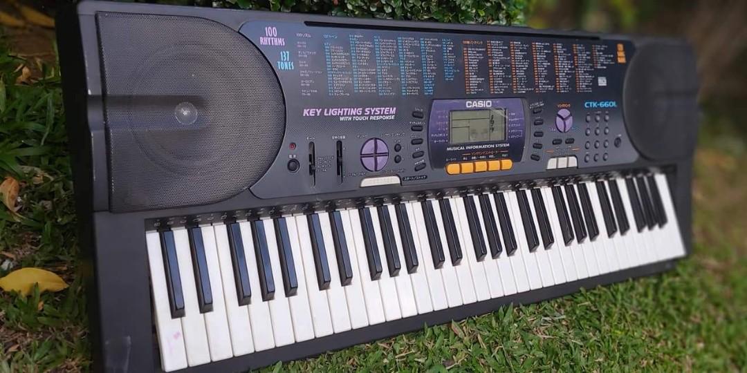 Casio CTK 660L 61 Key Portable Keyboard Hobbies Toys Music