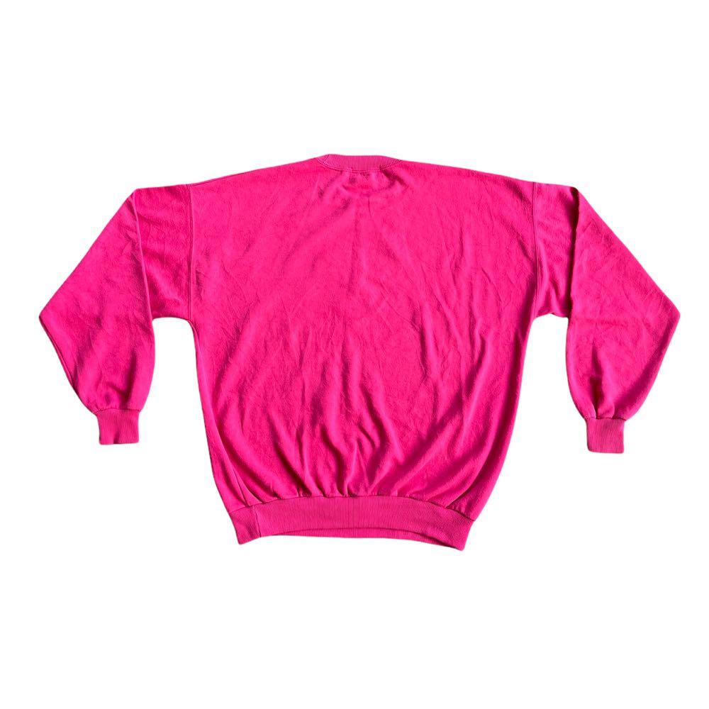 chanel pink sweatshirt