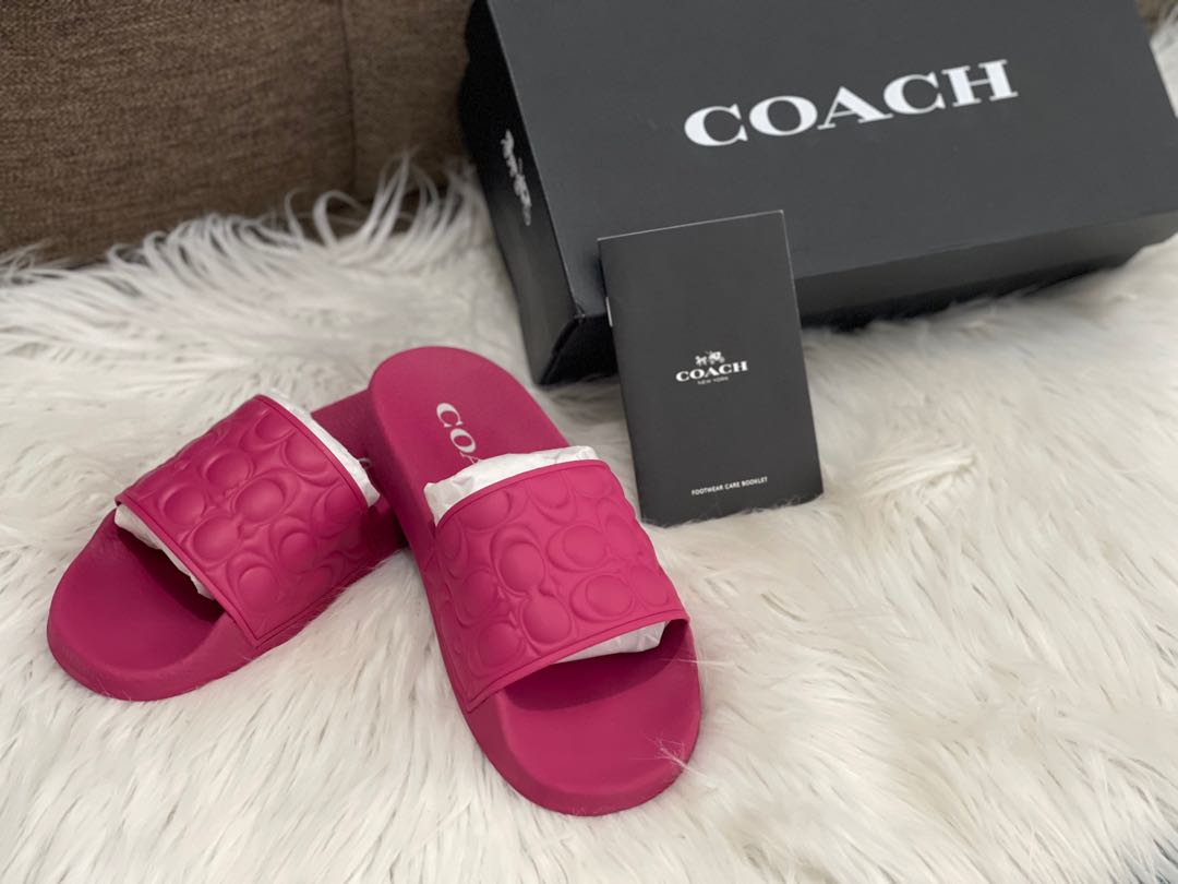 coach slides womens