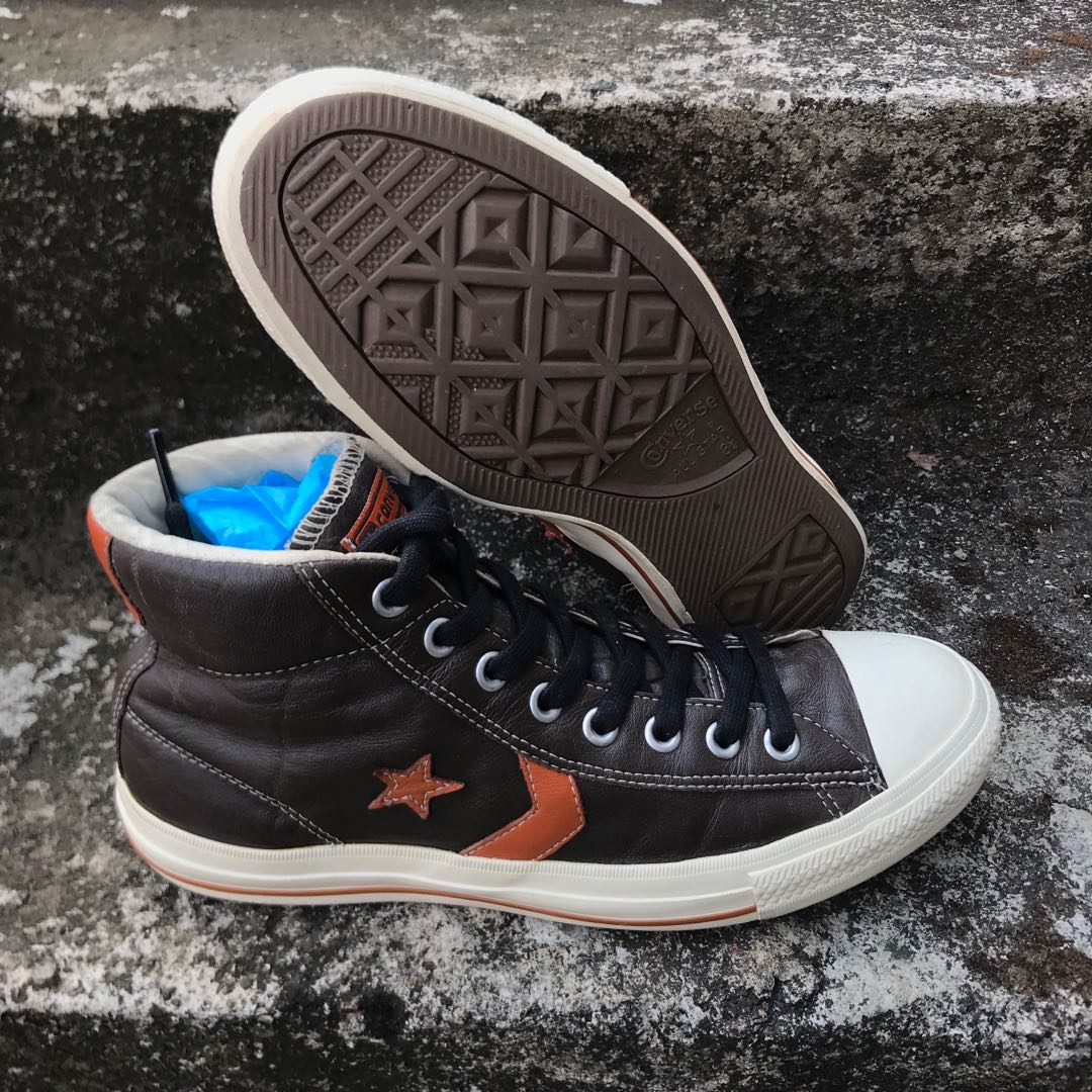 Converse star player hi leather store