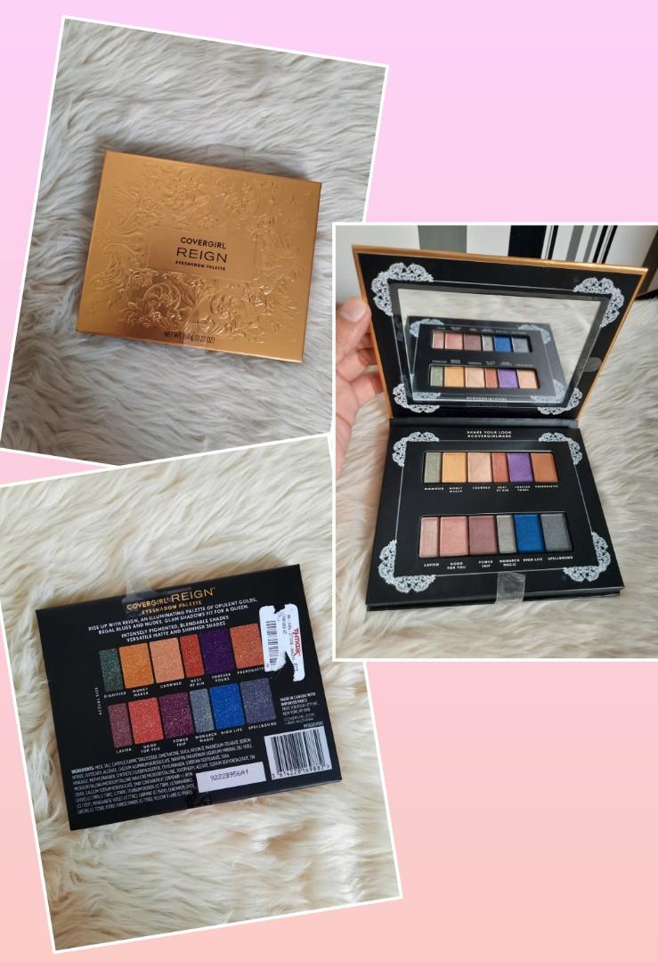 COVERGIRL - REIGN EyeShadow Palette, Beauty & Personal Care, Face, Makeup  on Carousell