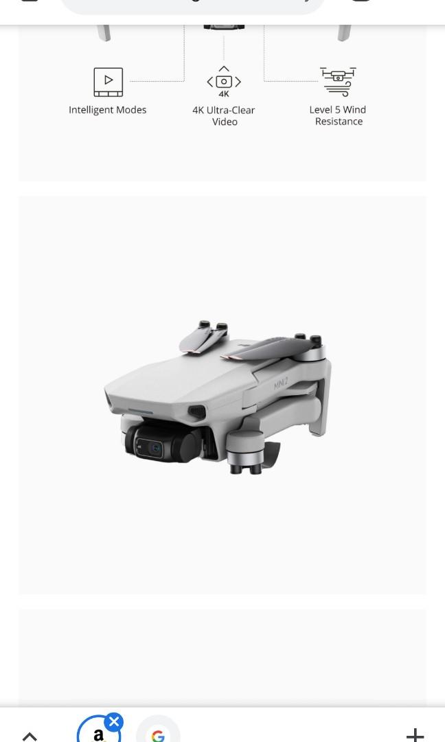 DJI Mavic mini 2 flymore combo drone no need register