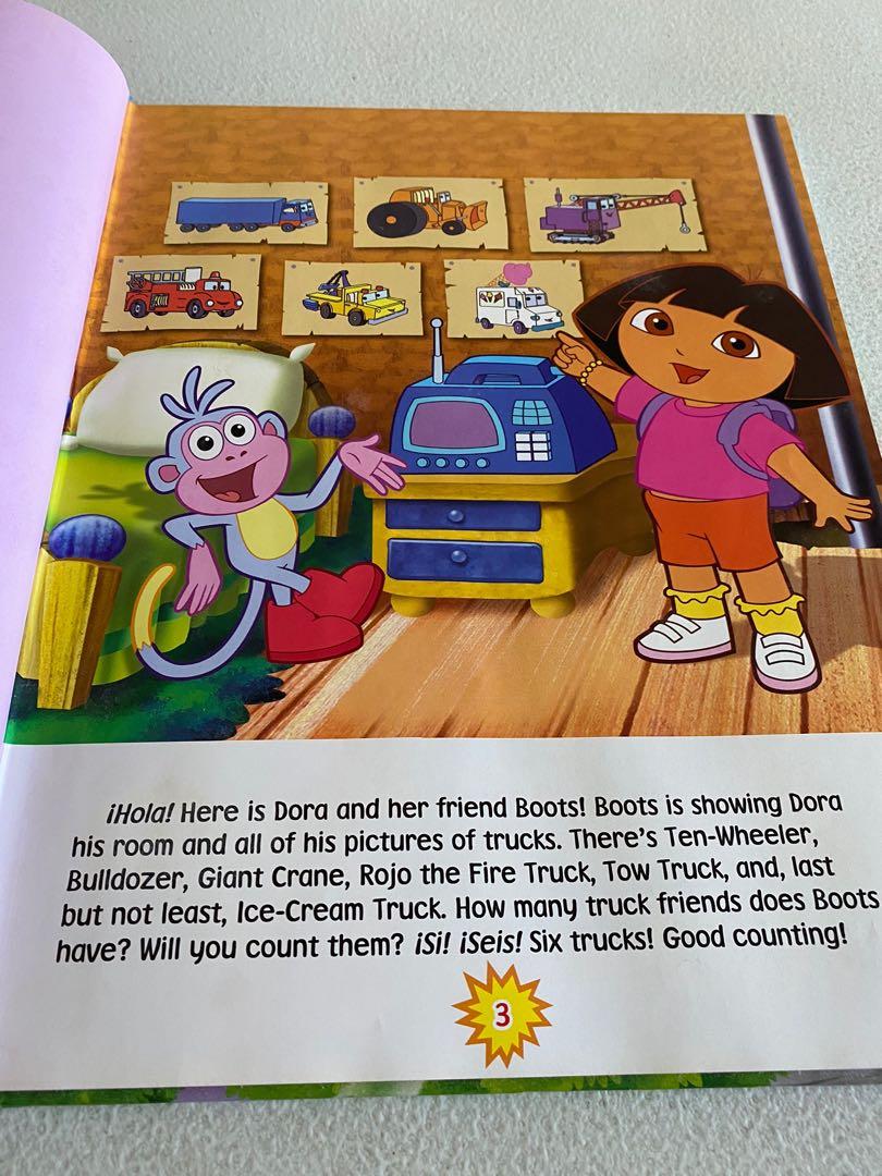 Dora the Explorer (Category: Children's Books) located in Las Pinas. Submitted by bellagirl28 (Listing ID 1111295909, Image 2). Description: Nickelodeon Dora the Explorer With 4 animated stories 11.5 inches x 9 inches (book size).